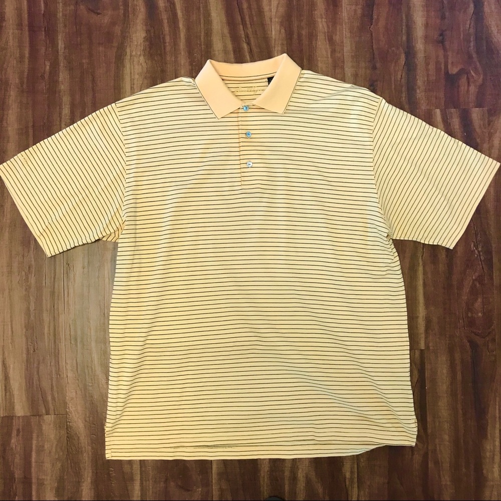 Yellow Ben Hogan Golf Polo